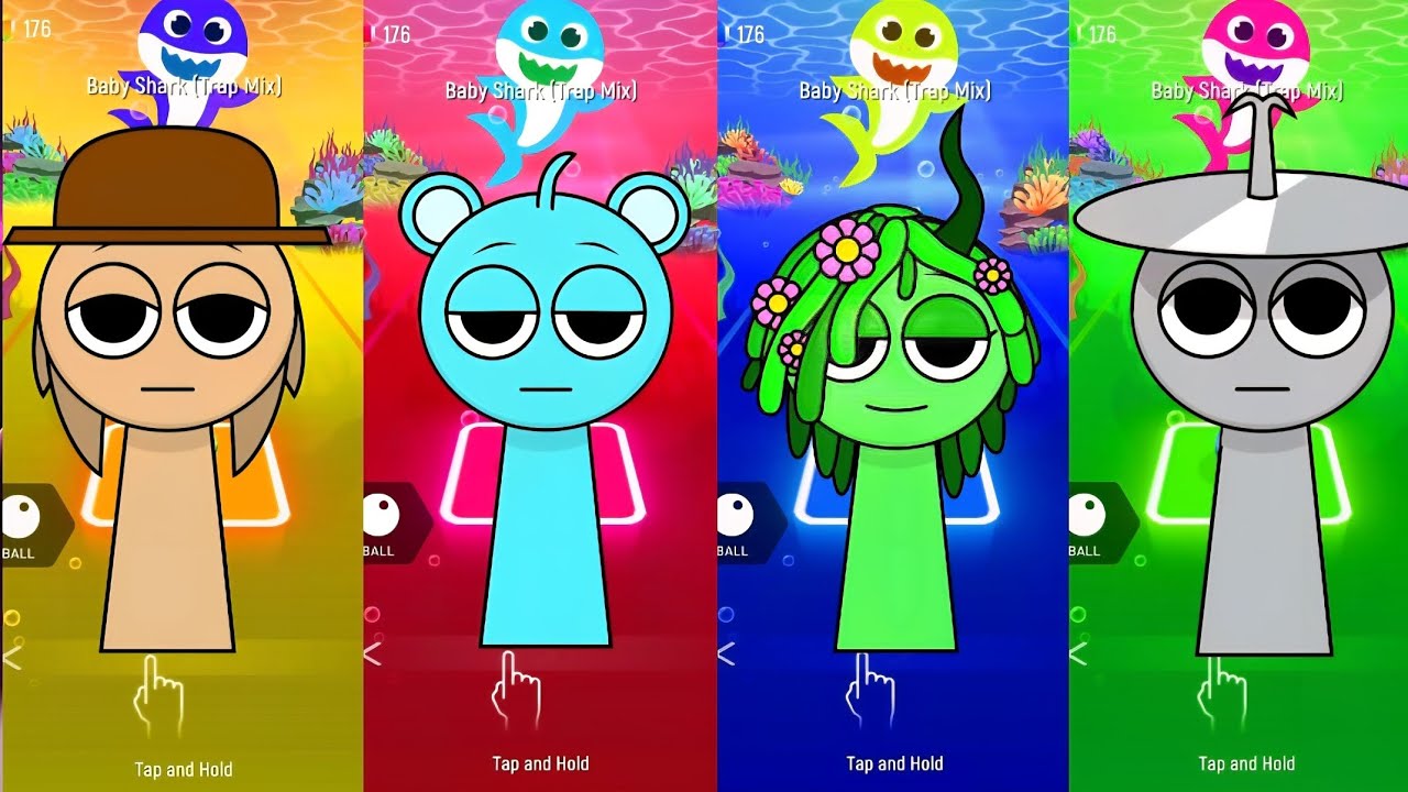 Sprunki Dark Neon Flow | Cinematic Rhythm Long Gameplay (4K)