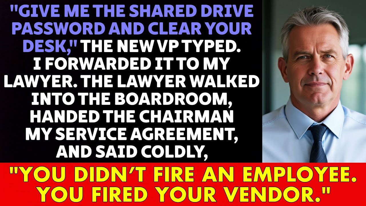 Новый вице-президент потребовал мой пароль — он уволил не того человека и всё сломал.