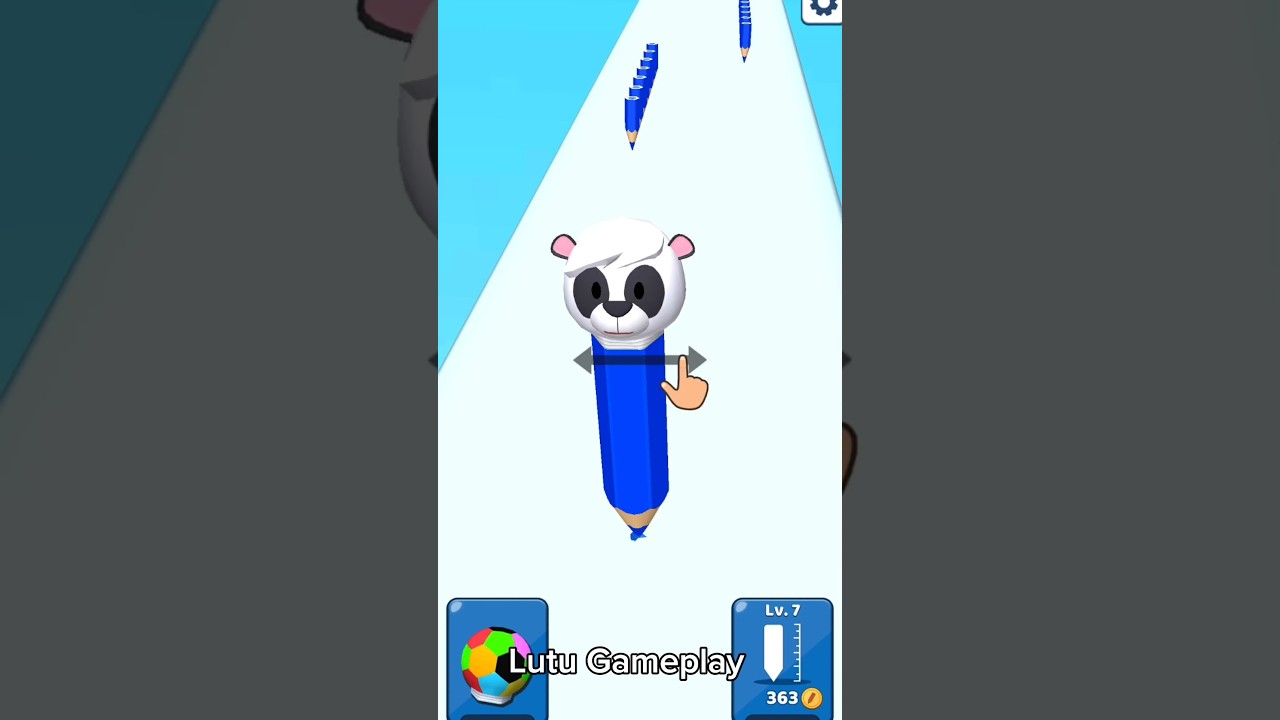 Pencil Run😱 ✏️ Day 59 