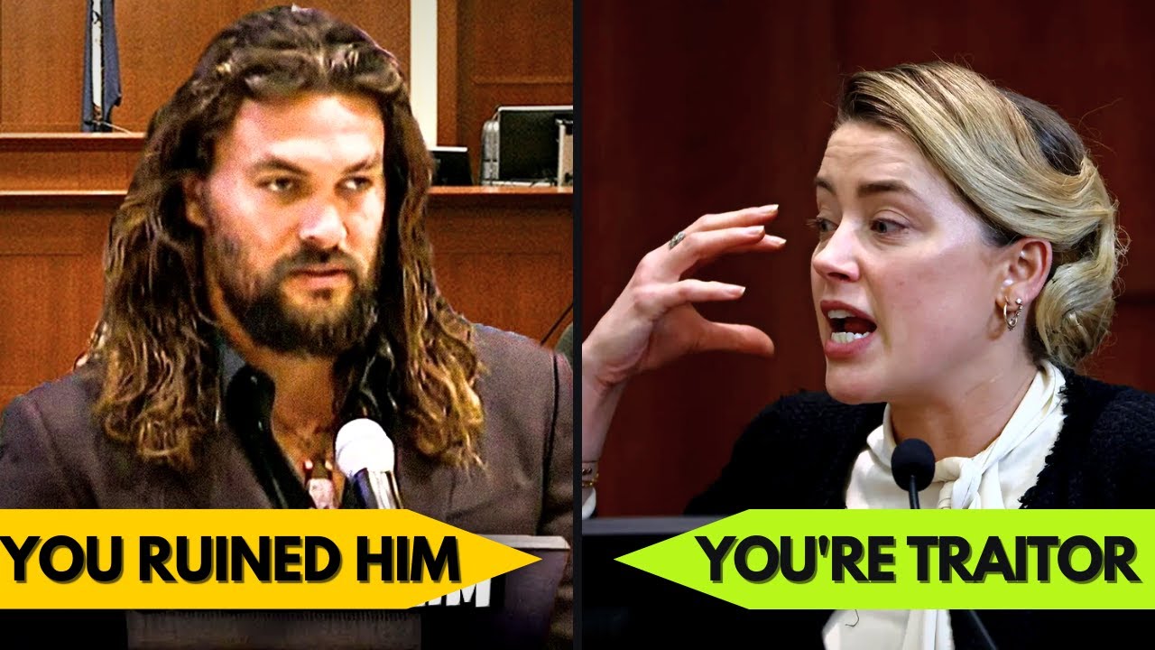 Amber Heard's Anger Towards Jason Momoa Backfires YouTube