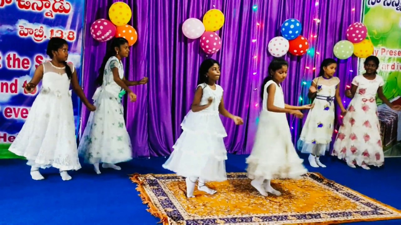 Baludu kadammo balavanthudu yesu (sandadi 2)Telugu Christian song dance