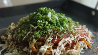 [SUB] 고독한 미식가 히로시마풍 오코노미야키 : hiroshima style okonomiyaki : 꿀키