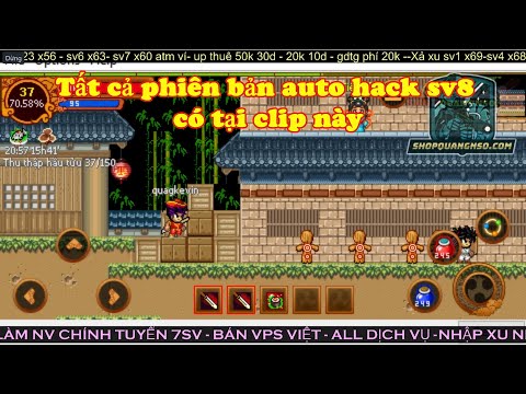 Video Chia sẻ tất cả các bản hack sv8 - Auto 1-20 , tặng... - youtube