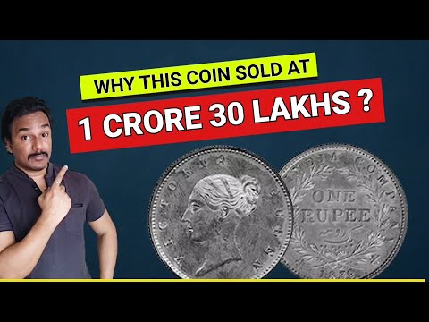 RARE VICTORIA COIN | 1839 VICTORIA 1 RUPEE | MOST EXPENSIVE BRITISH INDIA COIN