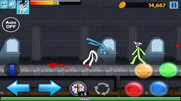 Anger Of Stick 4 Reboot  Freaky Level 25 - Gameplay HD  [Android]