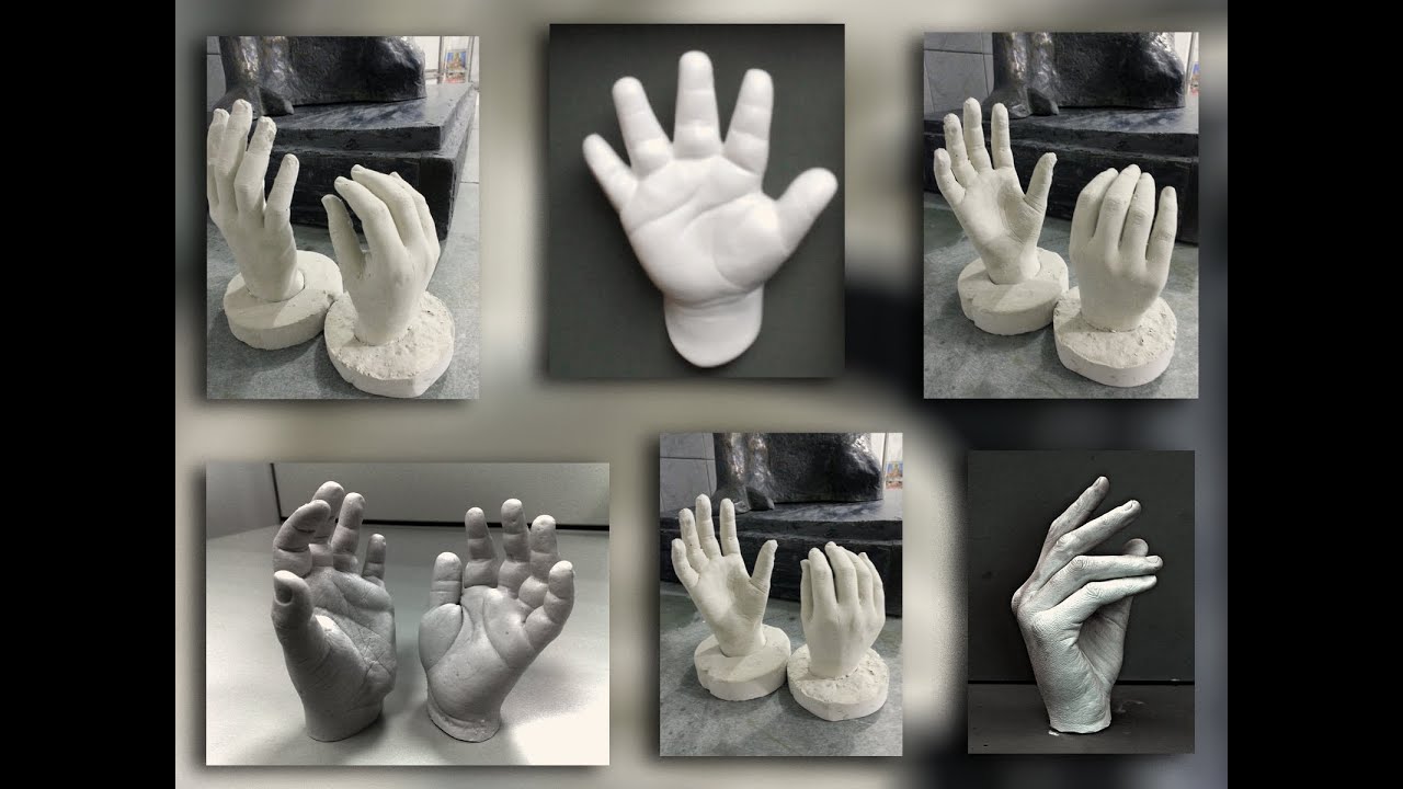 🤞 HOW to DO✌️ a 🤟 PERFECT👌 MOLD of your HAND de tu MANO 🤘 [REALLY EASY  TUTORIAL] ☝️ 