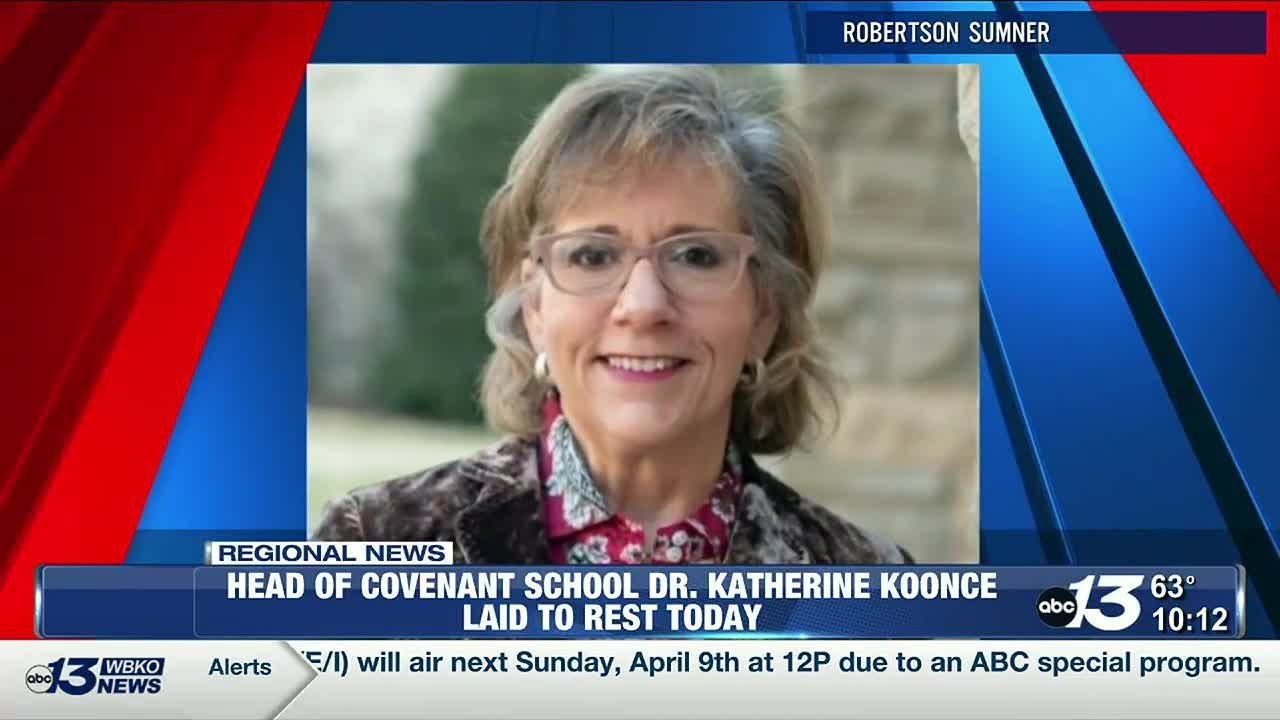 Head of Covenant School Dr. Katherine Koonce Laid to Rest Today YouTube