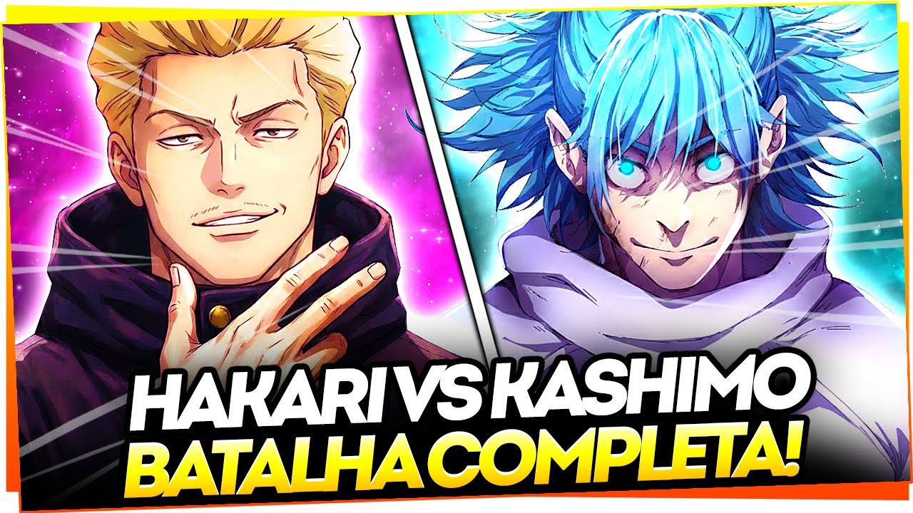 HAKARI KINJI VS HAJIME KASHIMO! VEJA COMO FOI A BATALHA MAIS MORTAL DE JUJUTSU KAISEN!