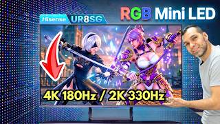 Hisense UR8SG: Great RGB Mini LED TV for Gaming and Everything🎮🔥