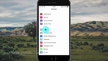 How to enable or disable Rest finger to open on iPhone 6