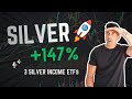 Silver is exploding! 3 Income ETFs to Play The Move