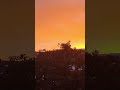 Sonnenuntergang in Hamburg