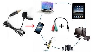 Как подключить микрофон к телефону / Как подключить наушники с микрофоном к ноутбуку с одним гнездом