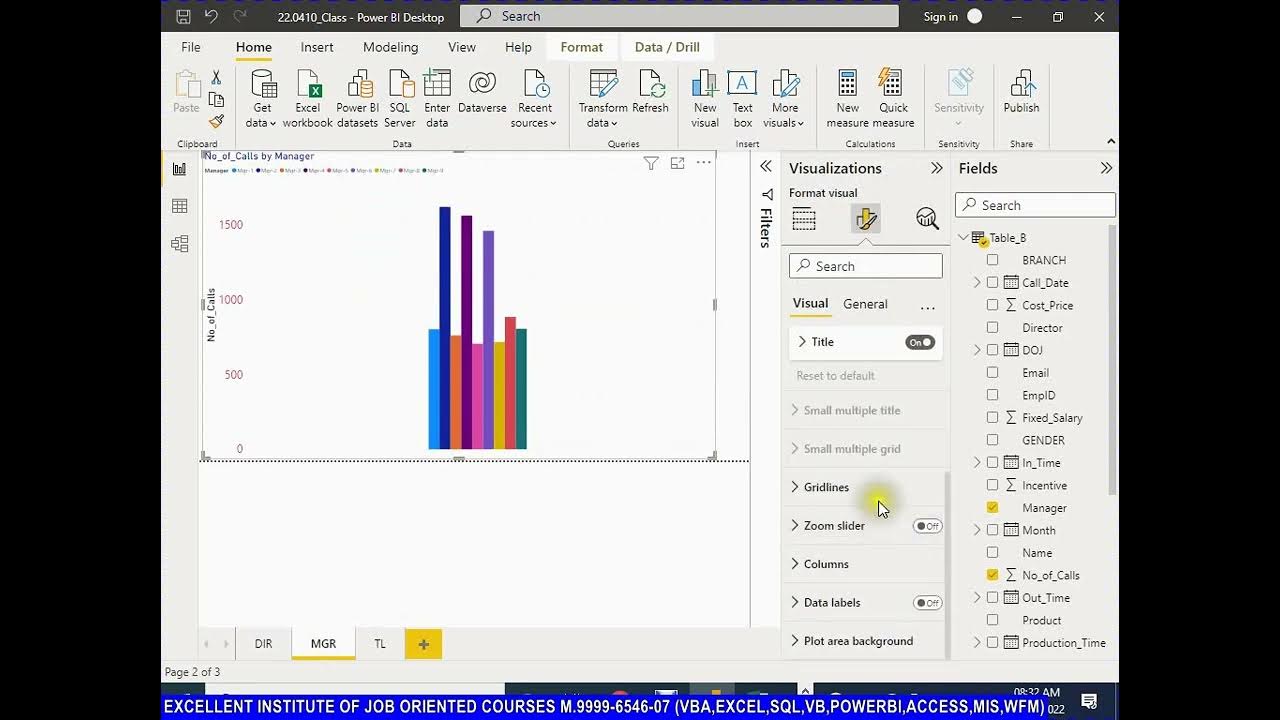 20_22.0410_PBI_17_Power Bi Tutorial DrillThrough, Bookmark, Buttons