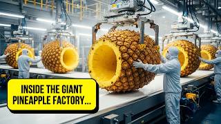 Inside a Modern Pineapple Factory: From Farm to Fresh Juice (Full Process Explained)