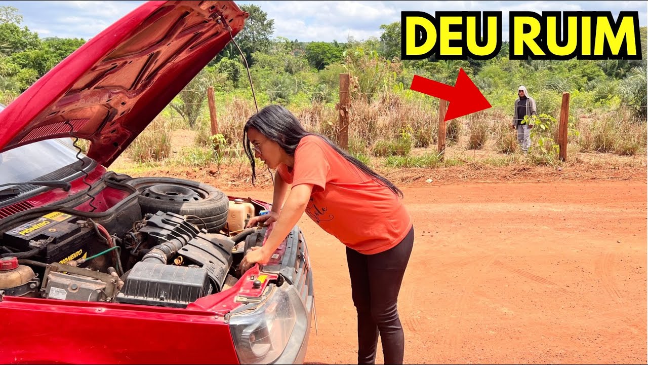 O CARRO QUEBROU NO MEIO DO NADA… MAS ALGUÉM OBSERVAVA