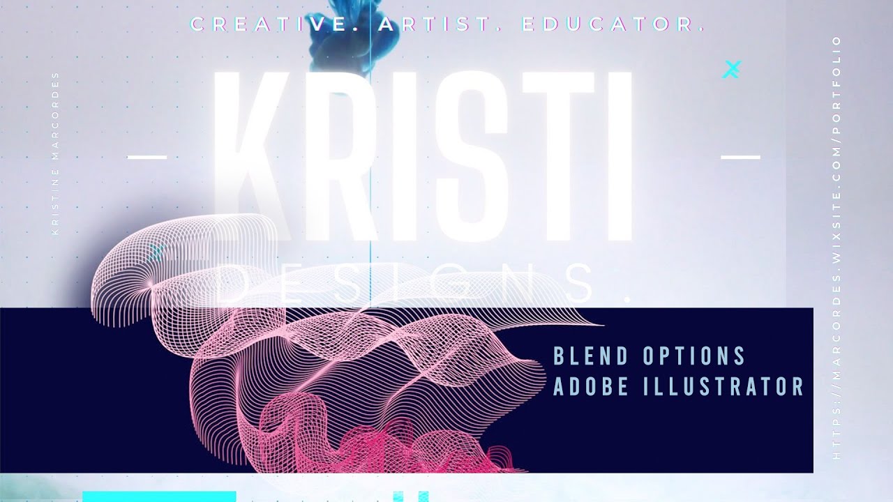 New Adobe Illustrator Blend Options! Kristi Designs Tip of the Day!