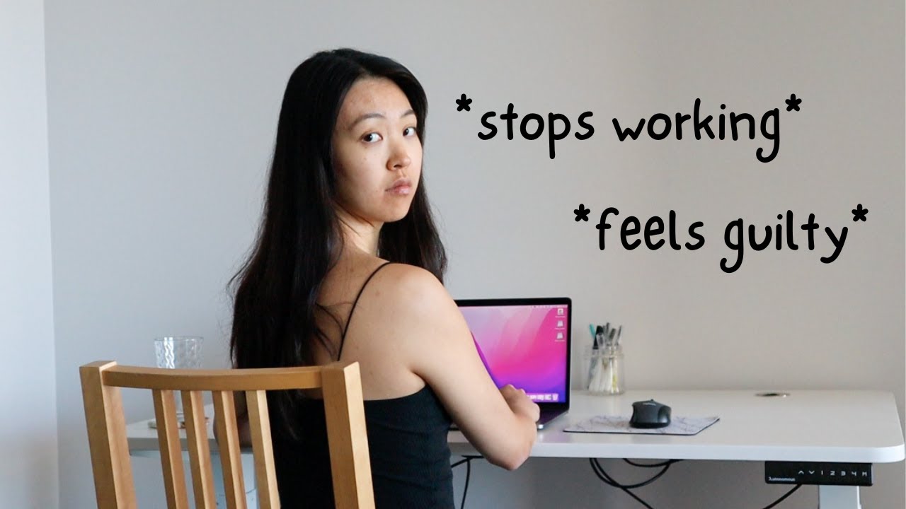 how I'm ✨healing✨ my toxic relationship with productivity