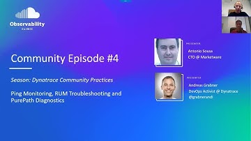 Dynatrace Tips & Tricks – Episode #4 with Antonio Sousa