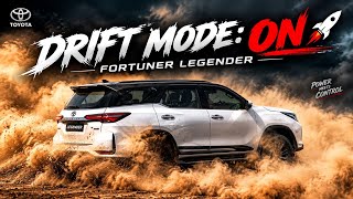 Fortuner Legender 🚀 | Drift Mode: ON 🖤🔥 | Toyota's Beast