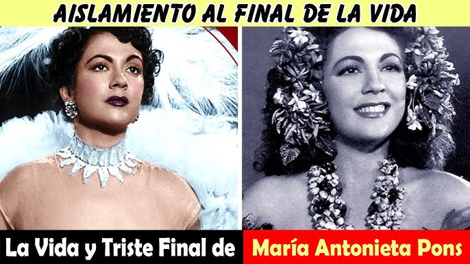 La Vida y El Triste Final de María Antonieta Pons - AISLAMIENTO AL FINAL DE  LA VIDA - YouTube