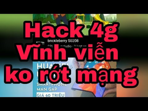 Hack 4g 2019 vĩnh viễn không rớt mạng