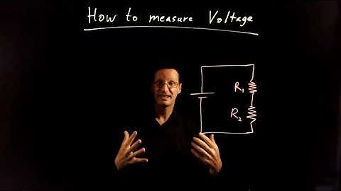 Measuring voltage in circuits