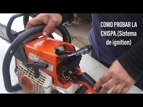 Video: ¿Cómo se revisa una bobina en una motosierra?