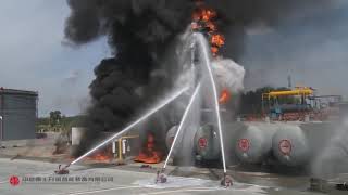 Factory Explosion-Proof Fire Fighting Robot Field Test  September 2016 screenshot 5