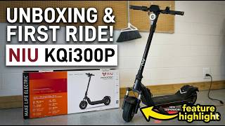 NIU KQi300P Electric Scooter Unboxing & Review - Worth The Upgrades?