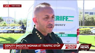 Woman shot in arm by deputy during traffic stop in Fort Myers, drove self to hospital