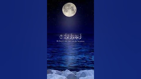 سورة الإخلاص - بصوت القارئ الشيخ ماهر المعيقلي