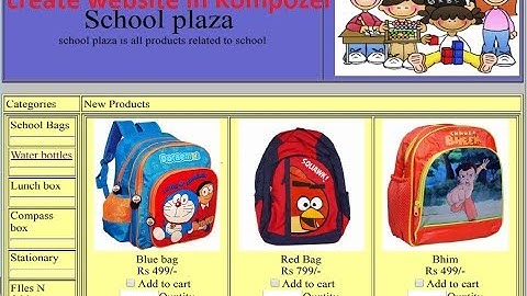 Practical 4-Creating website using Kompozer(designing part)