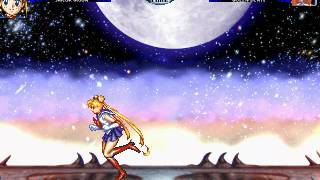 Mugen Sailor Moon Vs Queen Beryl