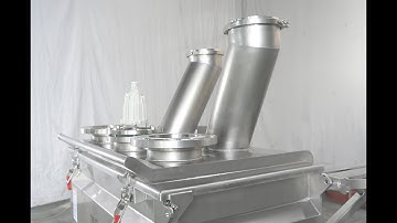 PerMix Ribbon Mixer With Sliding Cover Video 2