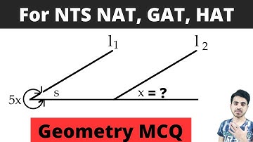 NTS NAT Geometry Problems In Quantitative Reasoning GAT General, HAT