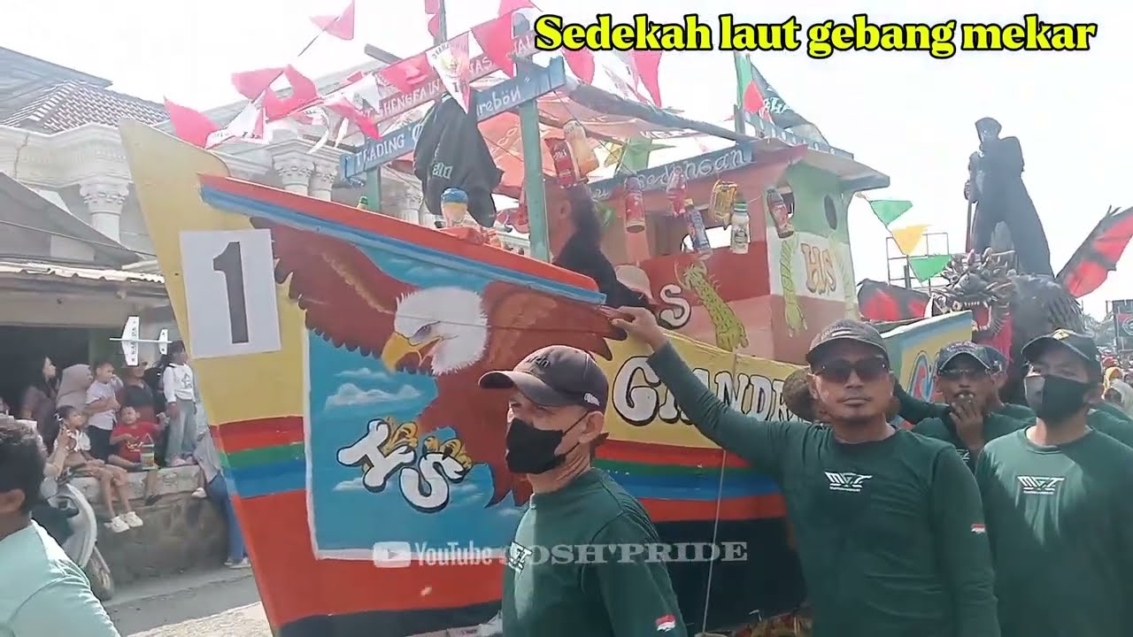 Sea party Sedekah laut gebang mekar karang bulu #sedekahlaut #gebangmekar#cirebontimur 