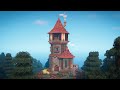Minecraft | How to Build a Wizard Tower | Part 1