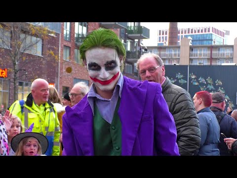 Massale opkomst voor Halloween