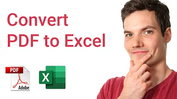 How to Convert PDF to Excel