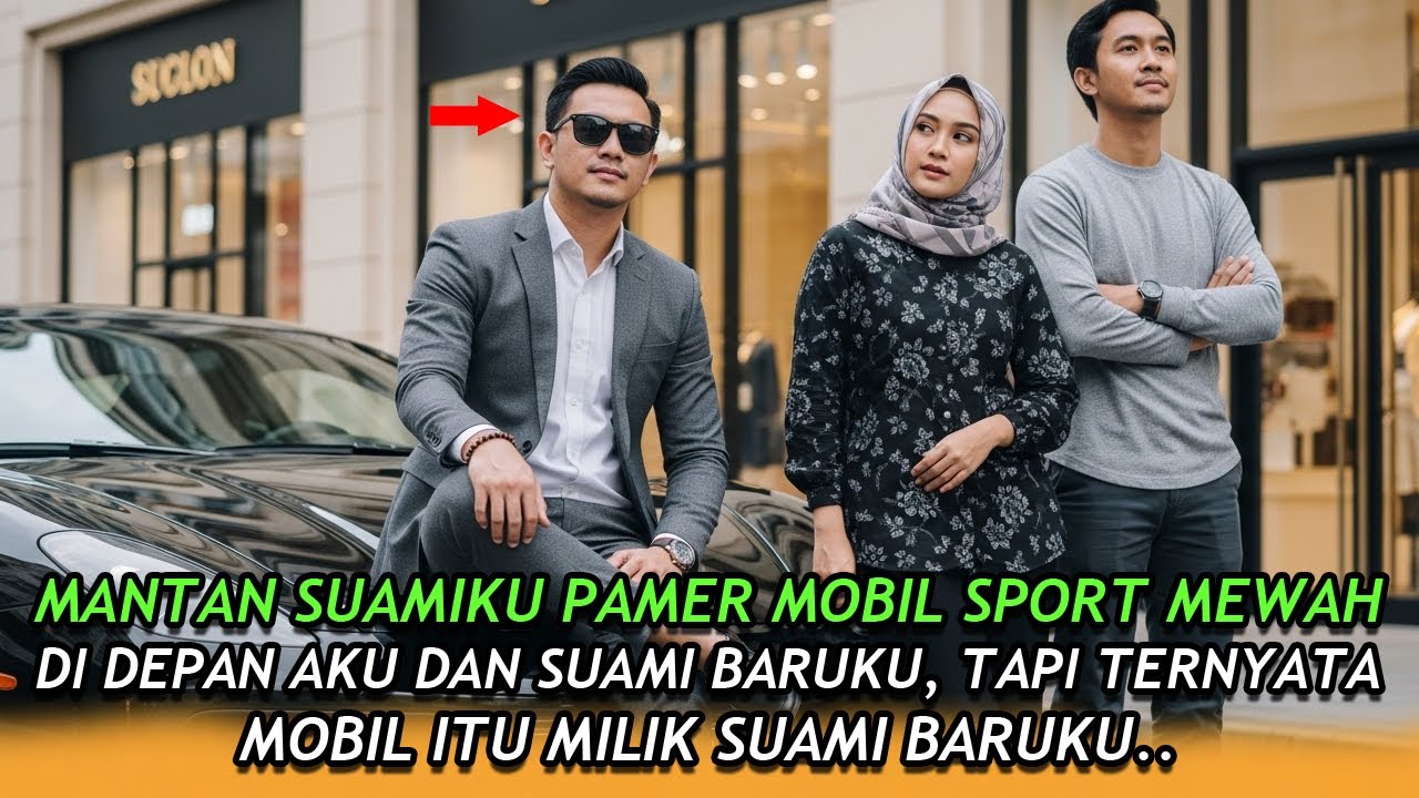 MANTAN SUAMIKU PAMER MOBIL MEWAH DIDEPANKU DAN SUAMI BARUKU, TERNYATA MOBIL ITU MILIK SUAMI BARUKU..
