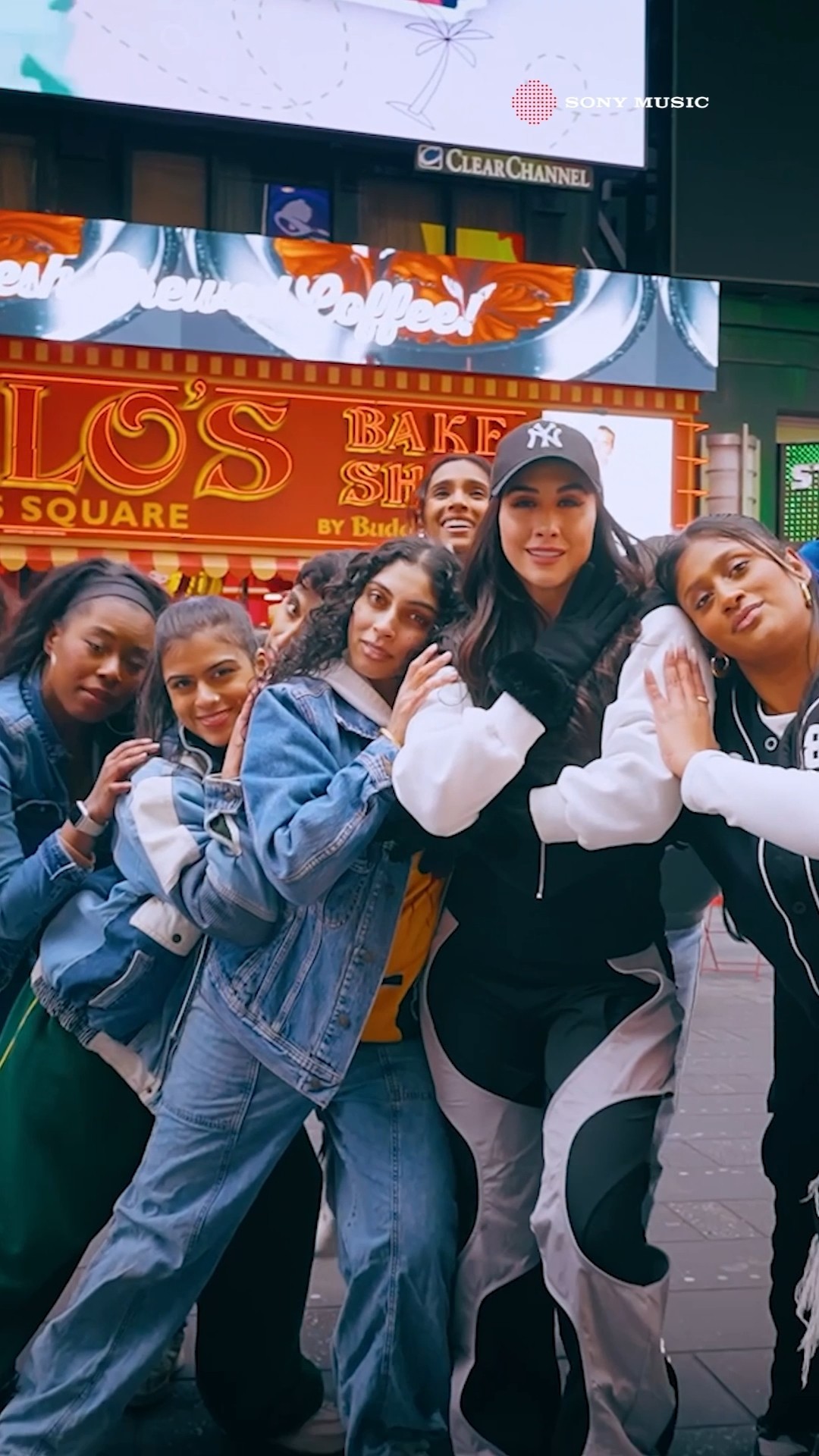 Aaya Re Toofan on Times Square. Big Apple, NYC Takeover! | Lauren Gottlieb | Chhaava