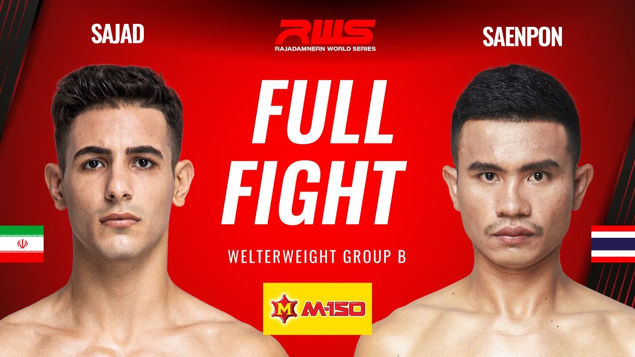 Full Fight l Sajad Venum Muay Thai vs. Saenpon l Sajad Venum Muay Thai vs. Saenpon l RWS