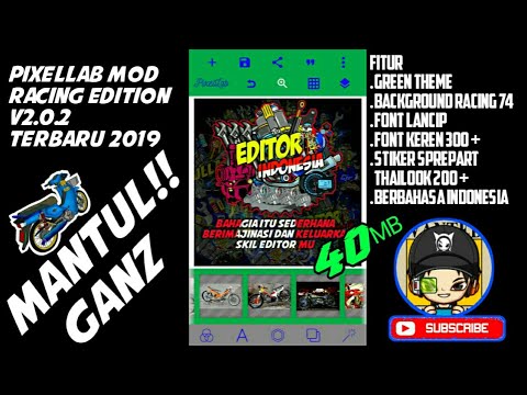 Apk Pixellab Mod Rog Terbaru 2020 Font 9999 Youtube