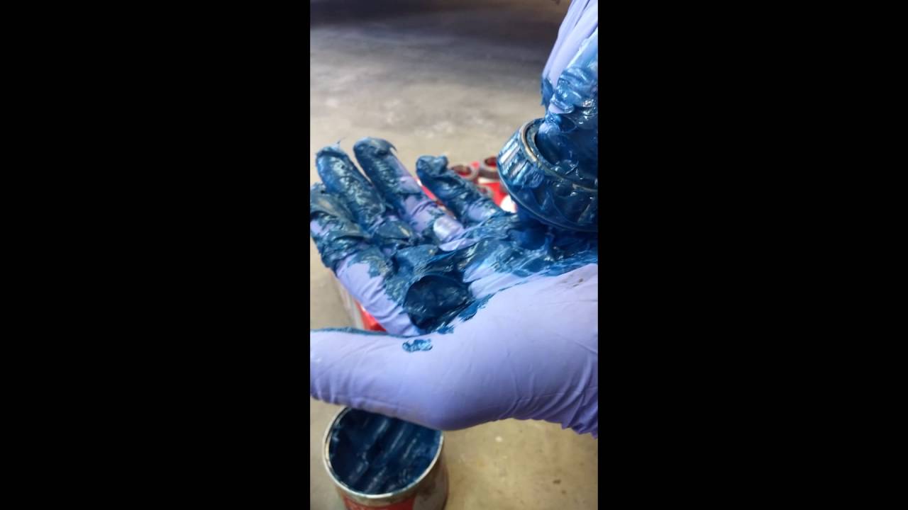 Pack and Grease Trailer Wheel Bearings - YouTube