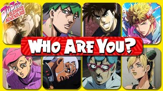 Find Out Which JoJo's Bizarre Adventure Character You Are! | Personality Quiz!
