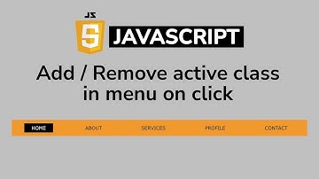 Dynamically Add or Remove CSS Class  using JavaScript | Add and Remove Class JavaScript
