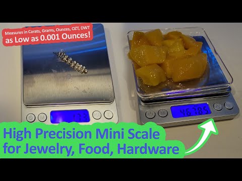 0.01 Gram Best Food Scale 2023 Best Jewelry Scale Scale for Calorie Counting with Pieces Option
