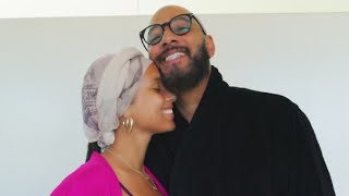 Sink Side Chat With My Baby (Alicia Keys And Swizz)