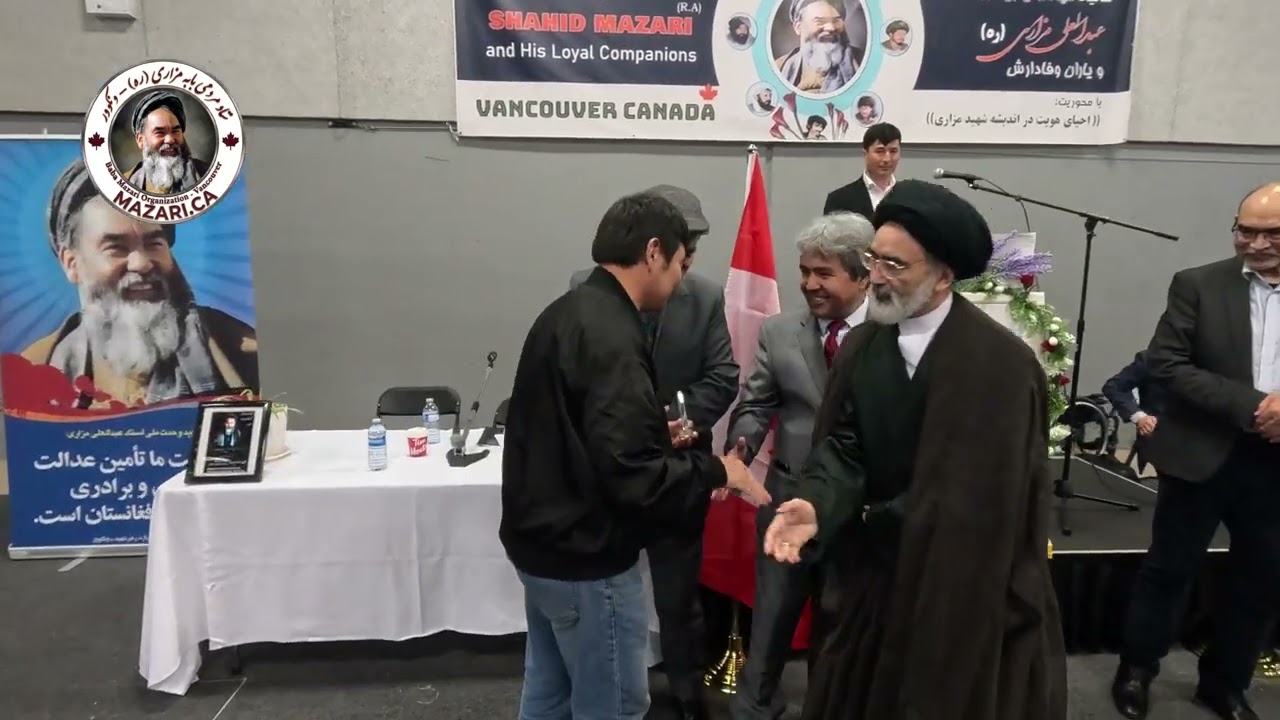 اهدای لوح تقدیر به برادر محمد یاسین کریمی